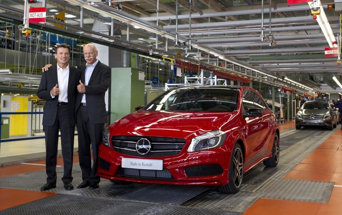Inicio De Producción Del Mercedes-Benz Clase A En Rastatt (Alemania)