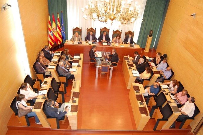 Pleno del Ayuntamiento de Badalona de este viernes