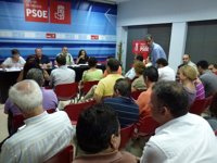 Consejo Territorial del PSRM acuerda adherirse a manifestación de este jueves convocada por sindicatos contra recortes