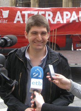 Aritz Romeo, vicecoordinador de Aralar en Navarra.