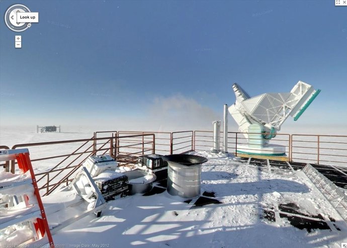 Imágenes de Google de la Antártida