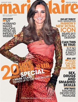 Kate Middleton para Marie Claire South Africa