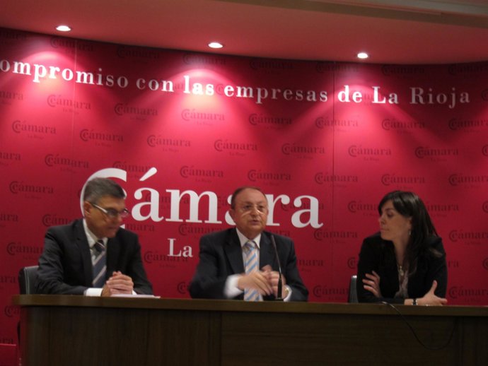 Jose María Ruiz-Alejos presenta la encuesta de Conyuntura Económica de La Rioja
