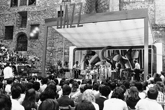 Imagen De Una De Las Primeras Ediciones Del Jazzaldia.