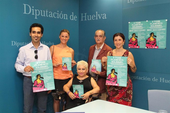 Presentación del  Tour de Flamenco Solidario. 