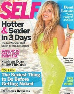 Demi Lovato en la revista Self