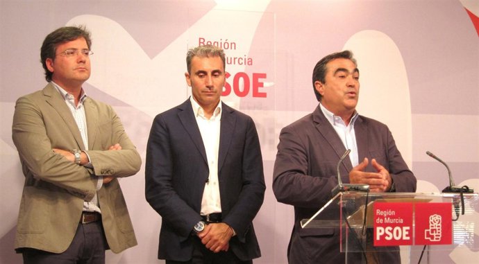 Antonio García, Roberto García y Jesús Navarro