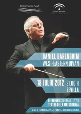 La West-Eastern Divan y Daniel Barenboim actúan en el Maestranza