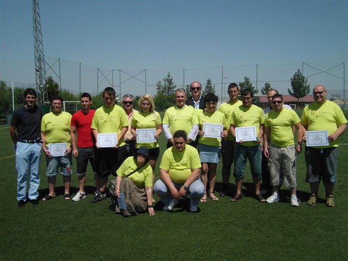 Clausura curso de ayudante de animador deportivo 