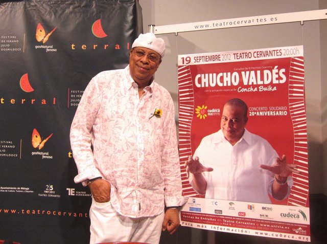 Chucho Valdés en el teatro Cervantes