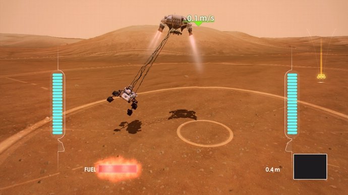 Mars Rober Landing
