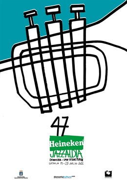 Cartel Del 47 Heineken Jazzaldia Donostiarra. 
