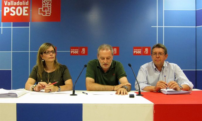 Rueda De Prensa Del PSOE De Valladolid Sobre Dependencia.