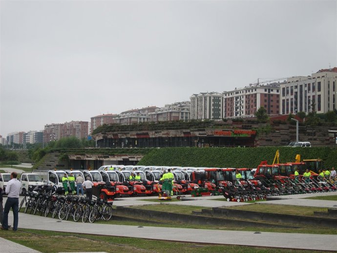 Dotación del Servicio Municipal de Parques y Jardines