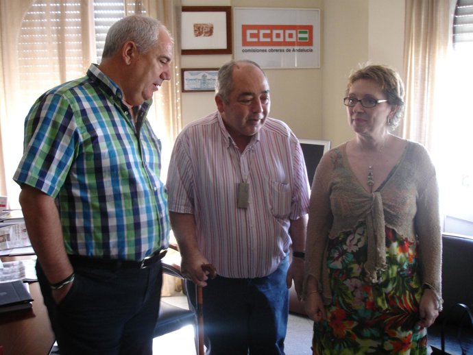 Francisco Carbonero, Manuel Pastrana Y Carmen Martínez Aguayo, Hoy Tras Reunirse