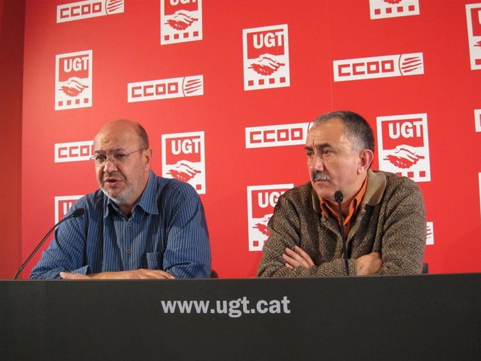 Joan Carles Gallego y Josep  Maria Álvarez