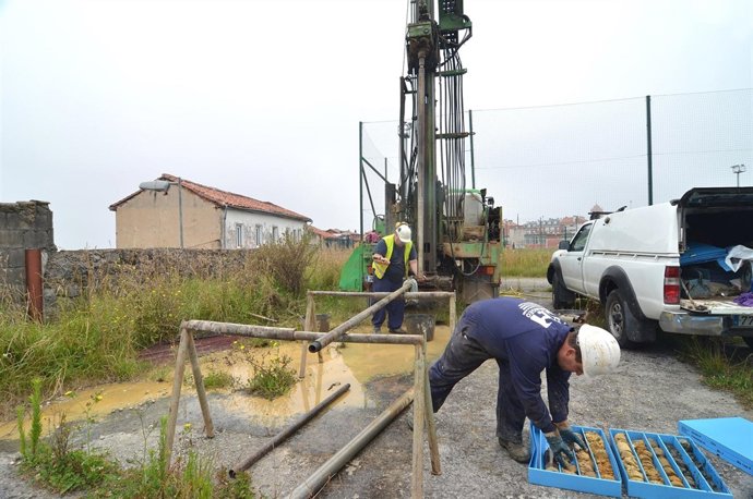 Inicio de los sondeos en Prado San Roque