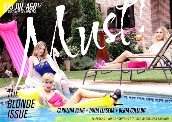 Berta Collado, Tania Llasera y Carolina Bang en Must