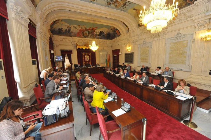 Pleno del Ayuntamiento de Málaga