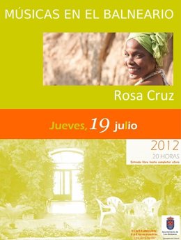 Cartel del ciclo 'Músicas en  el Balneario'