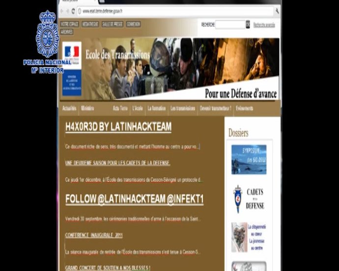 Detenidos dos miembros de LatinHackTeam 