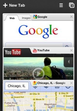 Navegador web Chrome para iOS
