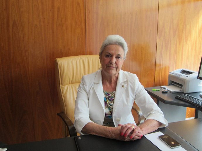 Pilar Muro, en su despacho de la Clínica Quirón