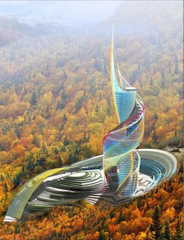 Inforgrafía Del Proyecto Que OHL Construirá En Rusia