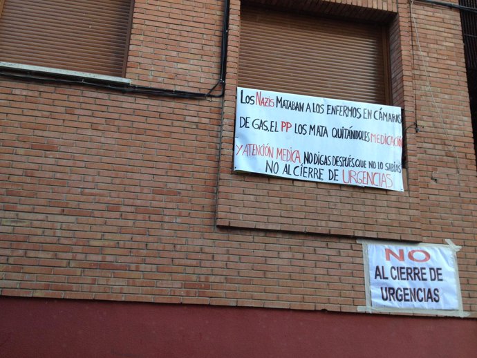 Pancarta vivienda PSOE Viso del Marqués