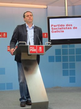 El secretario xeral del PSdeG, Pablo García