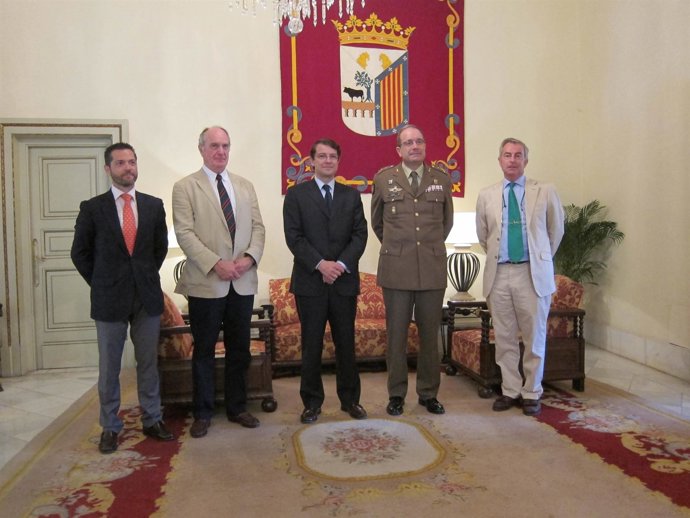  Autoridades Salmantinas Y De Los Ejércitos Español Y Británico 