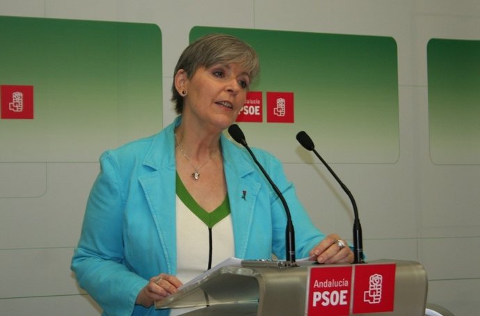 Araceli Carrillo En La Rueda De Prensa