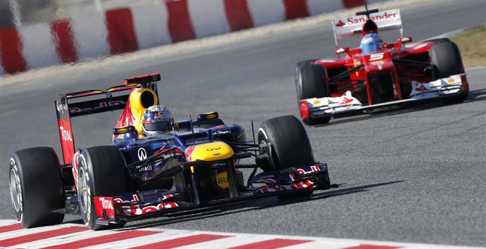 Sebastian Vettel Y Fernando Alonso
