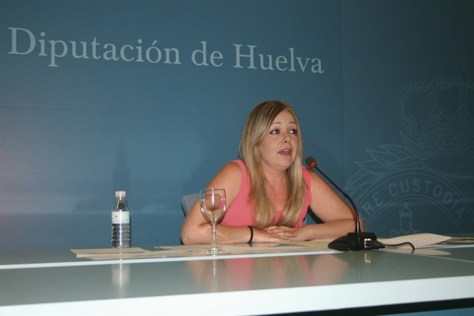 La diputada del Área de Bienestar Social de la Diputación, Rocío Cárdenas. 