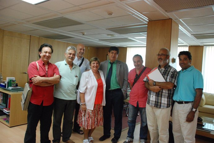 CCOO se reúne con Valderas para pedirles un proyecto de futuro para las oquestas