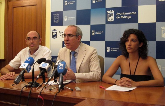 Pedro Moreno Brenes, Antonia Morillas y Eduardo Zorrilla