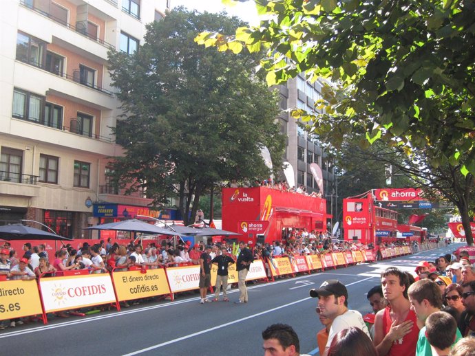 Vuelta Ciclista a su paso por Bilbao en 2011