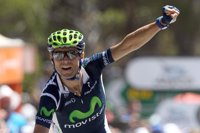 Ciclismo/Tour.- Valverde (Movistar): "En el podio me sentía como en una nube y se me han saltado las lágrimas"