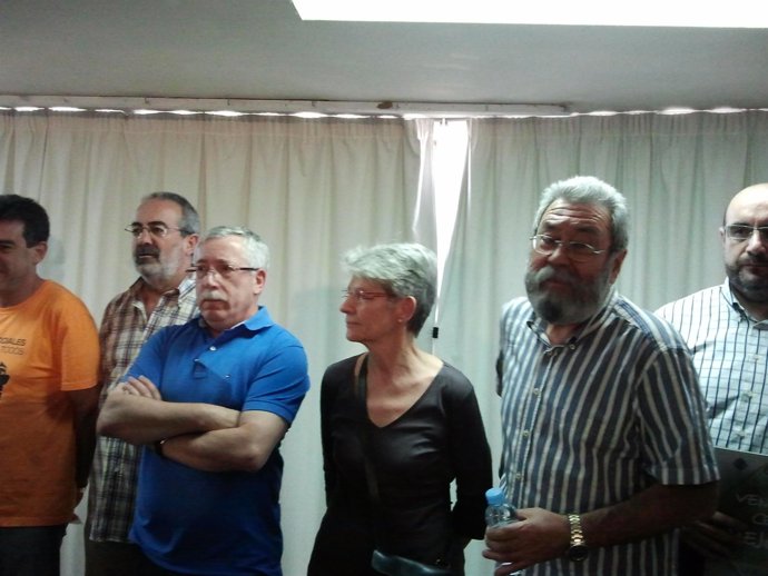 Cándido Méndez E Ignacio Fernández Toxo    