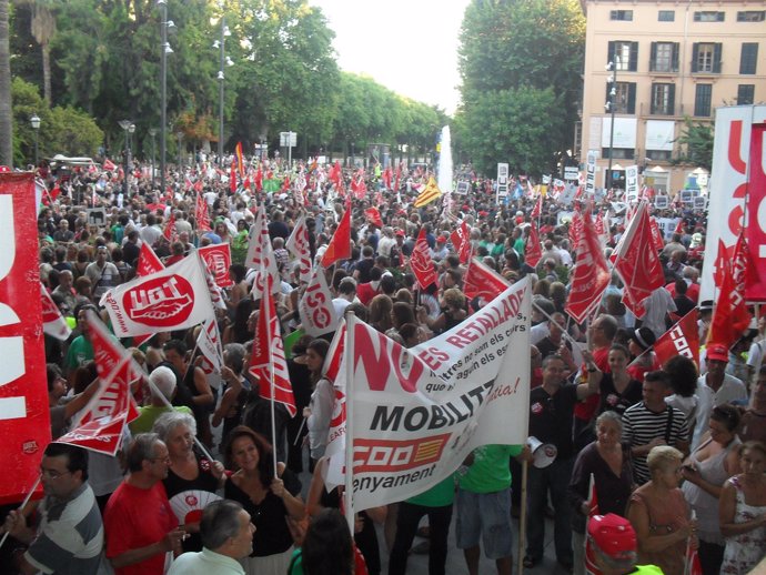 Manifestación Palma Contra Recortes