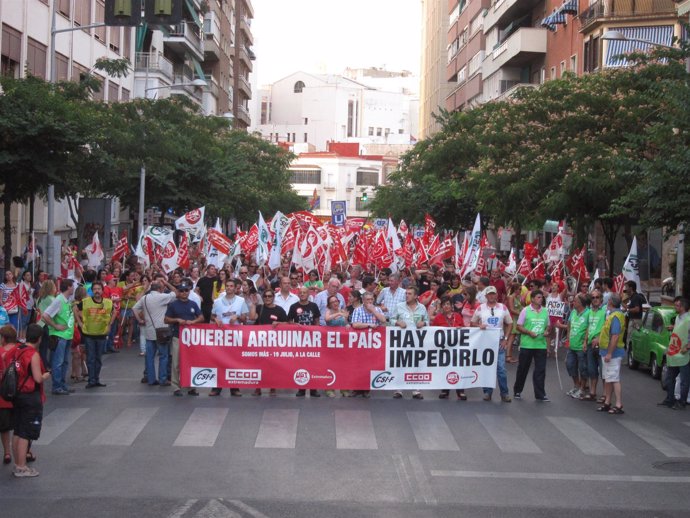Manifestación En Badajoz