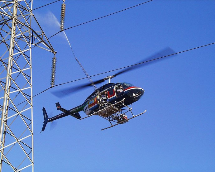 Limpieza de la red eléctrica 