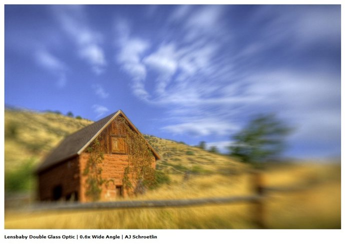 Fotografía con efecto de Lensbaby