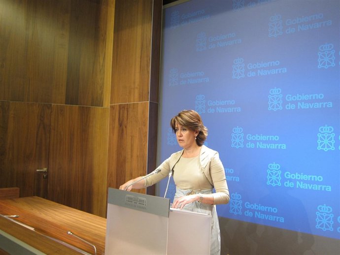 La presidenta del Gobierno de Navarra, Yolanda Barcina.
