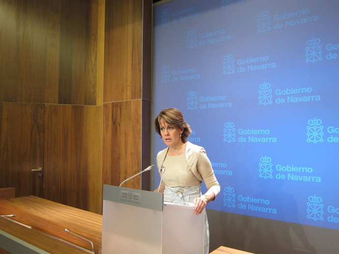 La presidenta del Gobierno de Navarra, Yolanda Barcina.