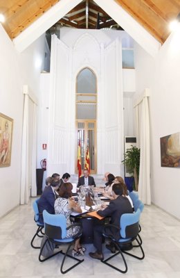 Reunión Del Pleno De Consell En Altea (Alicante).