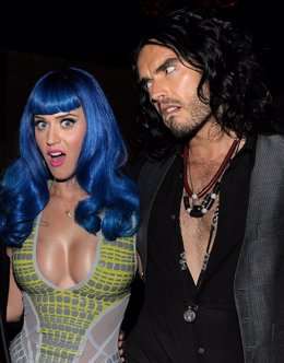 Katy Perry y Russell Brand 