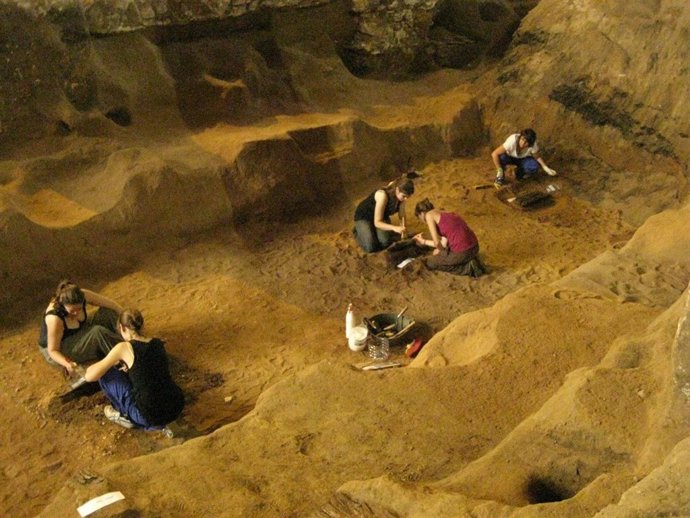 Excavación En Las Drassanes Reials De Barcelona