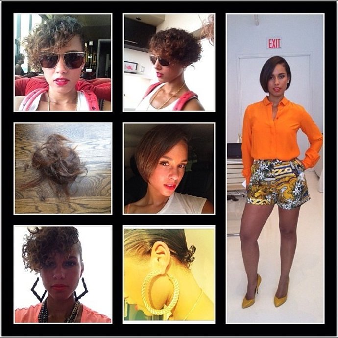 LOOKS DE ALICIA KEYS