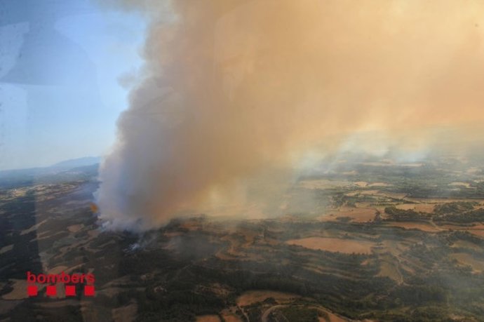 Incendio En Sant Feliu Sasserra